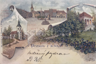 550 Kč JC Pohlednice Jičín, CZE111433