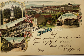 700 Kč JC Pohlednice Jičín, CZE111444