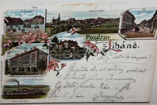 800 Kč JC Pohlednice Libáň, CZE111448