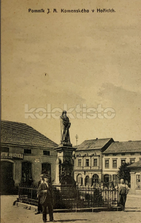 360 Kč JC Pohlednice Hořice POMNÍKY, OBCHODY, CZE111491