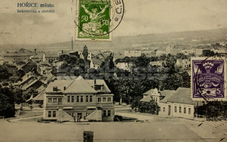 360 Kč JC Pohlednice Hořice SOKOL, CZE111494