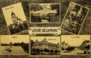 300 Kč JC Pohlednice Lázně Bělohrad, CZE111554