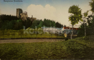 420 Kč JH Pohlednice hrad Landštejn, CZE111860