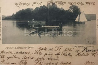 420 Kč JH Pohlednice Kardašova Řečice, CZE111861