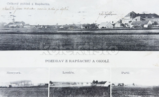 460 Kč JH Pohlednice Rapšpach, CZE111872