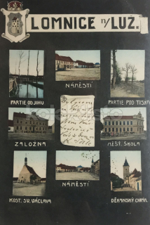 300 Kč JH Pohlednice Lomnice nad Lužnicí, CZE112020