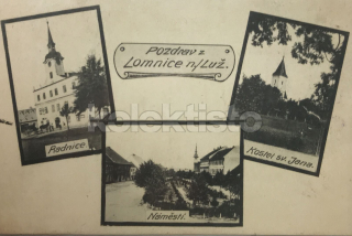 320 Kč JH Pohlednice Lomnice nad Lužnicí, CZE112022