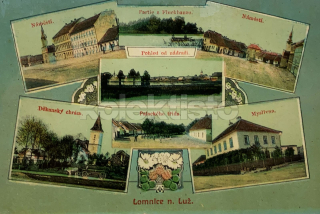 360 Kč JH Pohlednice Lomnice nad Lužnicí, CZE112023