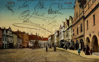160 Kč JH Pohlednice Třeboň, CZE112083
