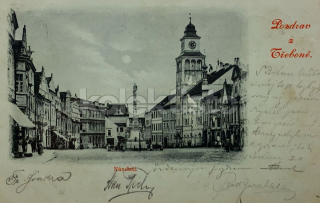 350 Kč JH Pohlednice Třeboň, CZE112139
