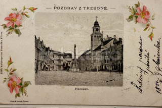 650 Kč JH Pohlednice Třeboň, CZE112165