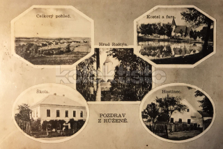 200 Kč JI Pohlednice Růžená, CZE112173