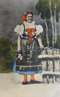 300 Kč JI Pohlednice Jihlava KROJE, CZE112188