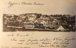 320 Kč JI Pohlednice Větrný Jeníkov, CZE112199