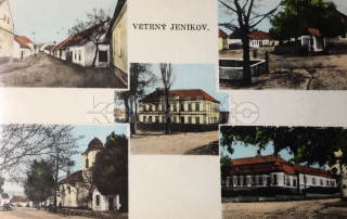 360 Kč JI Pohlednice Větrný Jeníkov, CZE112206