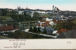 450 Kč JI Pohlednice Jihlava, CZE112219