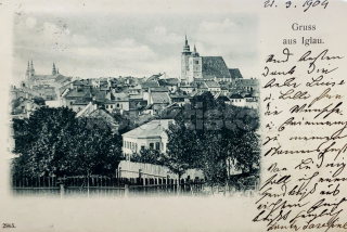 450 Kč JI Pohlednice Jihlava, CZE112222