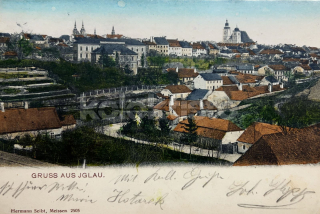 460 Kč JI Pohlednice Jihlava, CZE112226
