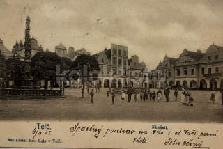 500 Kč JI Pohlednice Telč, CZE112232