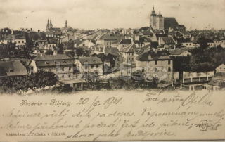 350 Kč JI Pohlednice Jihlava, CZE112279