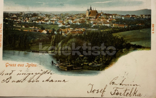 460 Kč JI Pohlednice Jihlava, CZE112301