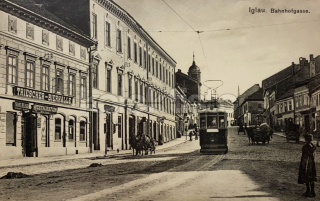 500 Kč JI Pohlednice Jihlava TRAMVAJE, CZE112306