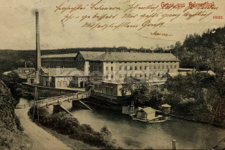 500 Kč JI Pohlednice Jihlava-Helenín TOVÁRNY, CZE112307