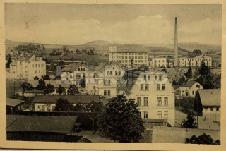 500 Kč JN Pohlednice Rychnov u Jablonce nad Nisou TOVÁRNY, CZE112474
