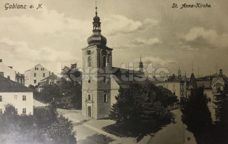 360 Kč JN Pohlednice Jablonec nad Nisou, CZE112570