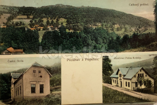 400 Kč JN Pohlednice Tanvald-Šumburk nad Desnou-Popelnice HOSPODY, CZE112705