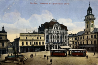 380 Kč KA Pohlednice Český Těšín, CZE112897