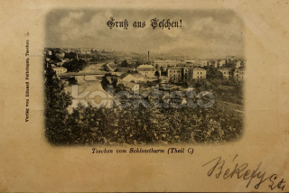 420 Kč KA Pohlednice Český Těšín, CZE112952
