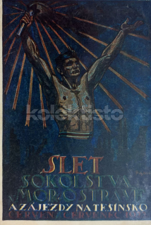 500 Kč KA Pohlednice Český Těšín SOKOL, CZE112968