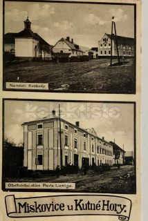 1050 Kč KH Pohlednice Miskovice, CZE112970