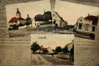 360 Kč KH Pohlednice Záboří nad Labem, CZE113040