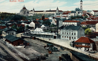 380 Kč KH Pohlednice Kutná Hora NÁDRAŽÍ, CZE113045