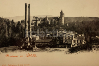 360 Kč KH Pohlednice Žleby, CZE113356