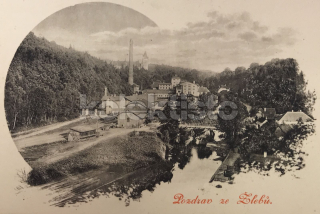 460 Kč KH Pohlednice Žleby TOVÁRNY, CZE113361