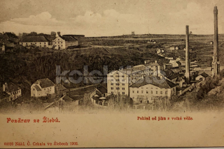 500 Kč KH Pohlednice Žleby TOVÁRNY, CZE113362