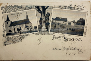 220 Kč KL Pohlednice Stochov, CZE113385