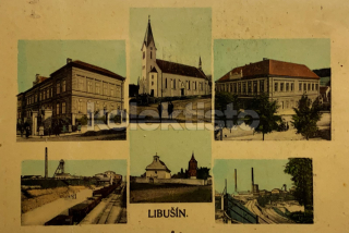 350 Kč KL Pohlednice Libušín, CZE113429