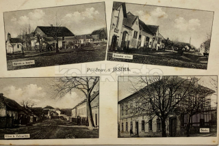 360 Kč KL Pohlednice Ješín, CZE113432