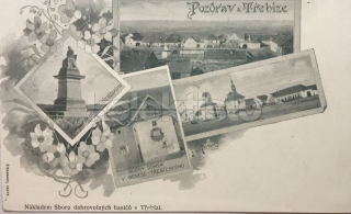 360 Kč KL Pohlednice Třebíz, CZE113440