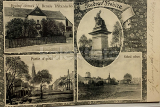 360 Kč KL Pohlednice Třebíz POMNÍKY, CZE113441