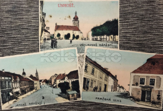 460 Kč KL Pohlednice Unhošť, CZE113458
