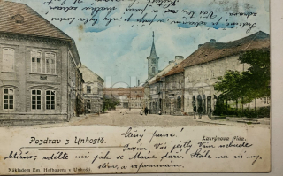 500 Kč KL Pohlednice Unhošť, CZE113465