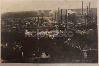 160 Kč KL Pohlednice Kladno TOVÁRNY, CZE113489