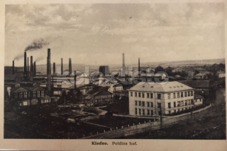 160 Kč KL Pohlednice Kladno TOVÁRNY, CZE113490