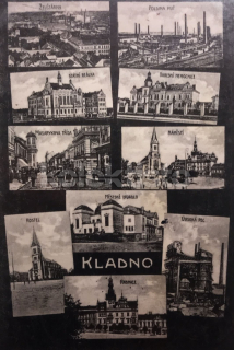 180 Kč KL Pohlednice Kladno, CZE113496