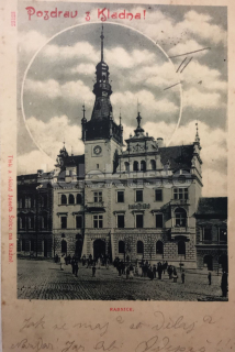 350 Kč KL Pohlednice Kladno, CZE113564